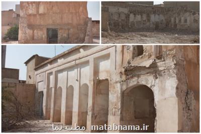 خانه های تاریخی کازرون زیر سایه لودرها