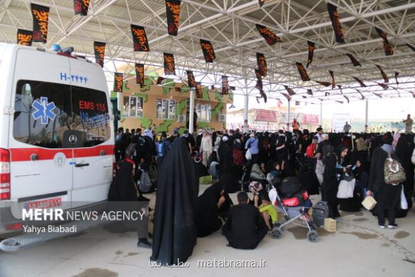 ۸۰ درصد زائرین اربعین به سلامت بازگشتند