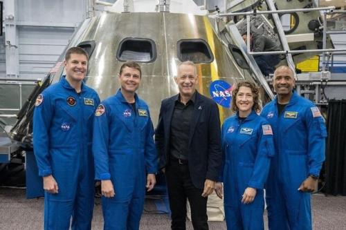 تام هنکس میهمان ناسا شد