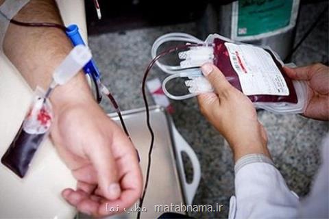كاهش اهدای خون در فصل سرما